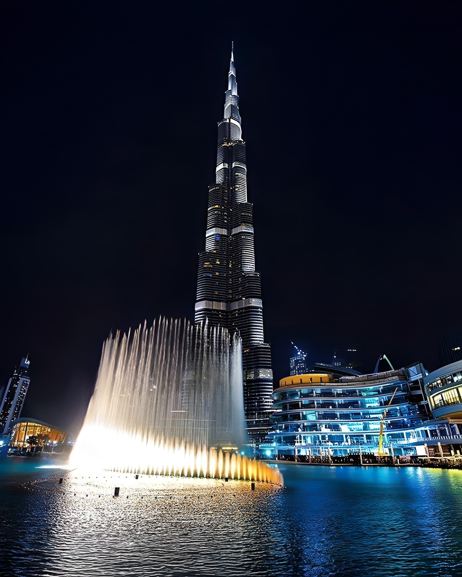 burj khalifa dubai hd night view photos picsart aiimageenhancer